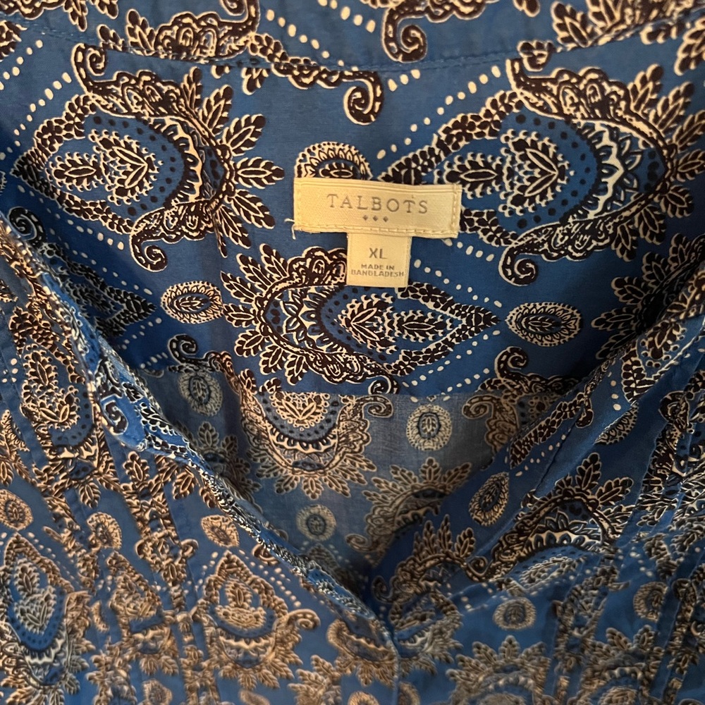 Talbots blouse - Picture 3 of 3